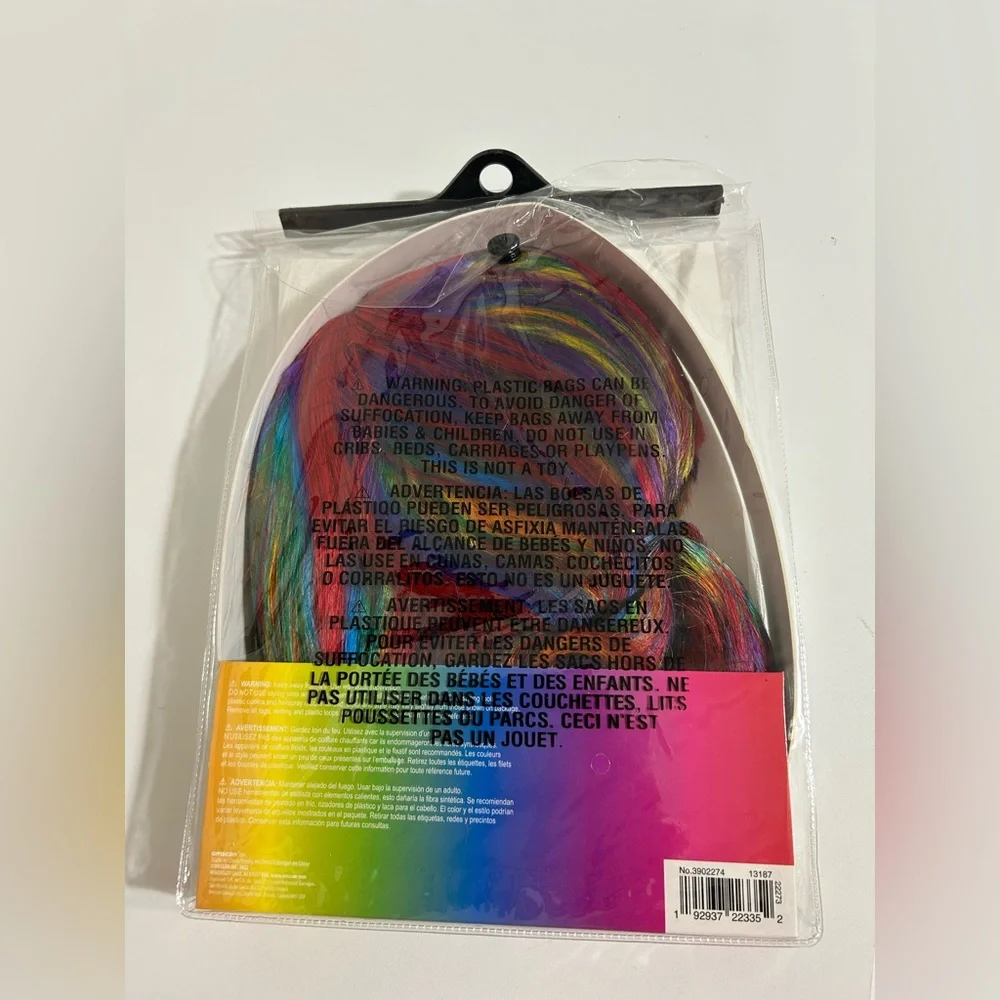 Rainbow Long Bob Wig‎